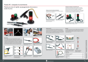 Pistole HV + lampade di avvertimento