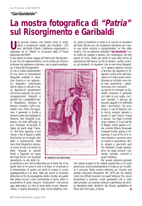 La mostra fotografica di “Patria” sul Risorgimento e Garibaldi