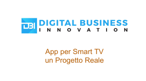 App per Smart TV PDF - Digital Business Innovation Srl