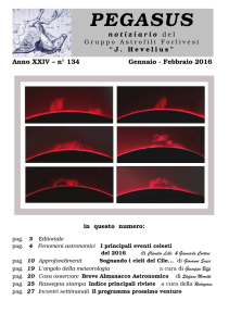 pegasus - Gruppo Astrofili Forlivesi