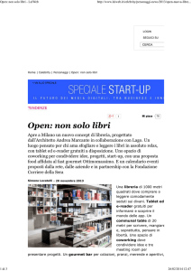 Open: non solo libri - LeiWeb