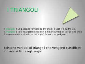 I TRIANGOLI