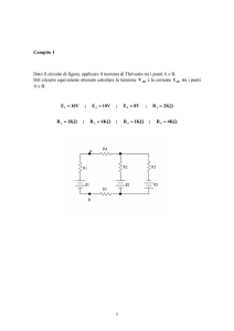 Classe III - Teorema di Milman e Teoremi di Thevenin e Norton.