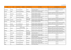 Economics and Finance - curriculum Finance (lingua