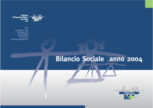 Bilancio sociale 2004