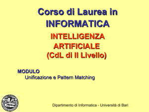 Corso di Laurea in Informatica