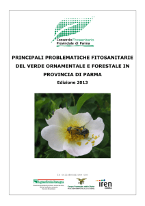 Opuscolo ornamentali 2013 - Consorzio Fitosanitario di Parma