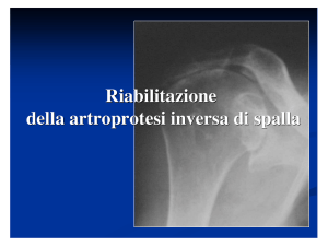 Riabilitazione della artroprotesi inversa di spalla