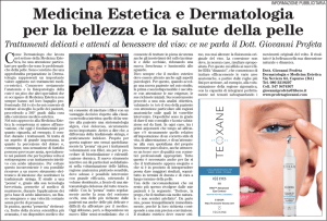 Medicina Estetica e Dermatologia per la bellezza e la salute della