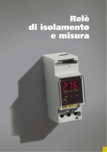 Relè di isolamento e misura