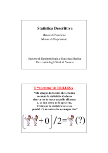 lezione 3 - Università di Verona - Università degli Studi di Verona