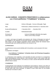 Alvin Curran Concerto preistorico