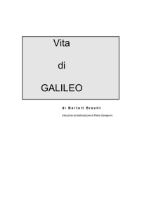 Vita di GALILEO - Pietro Gavagnin