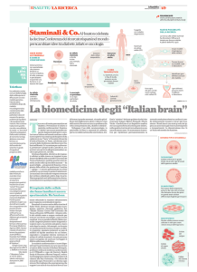 La biomedicina degli “Italian brain”