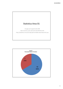 Statistica Area 01