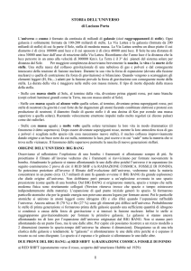 1 STORIA DELL`UNIVERSO di Luciano Porta
