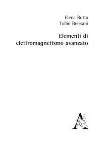 Elementi di elettromagnetismo avanzato