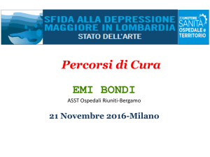 Emi Bondi, Direttore Psichiatria 1 ASST Ospedali Riuniti, Bergamo