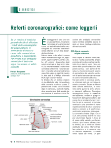 Referti coronarografici: come leggerli