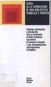 Catalogo sistematico e discografia. Con un commento di Dello