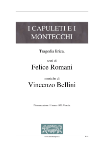 I Capuleti ei Montecchi