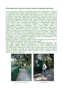 Villa Gregoriana, scoprire la natura del parco