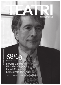 Howard Gardner Eduardo De Filippo Ludwik Flaszen Le Maschere