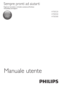 Manuale utente - Center