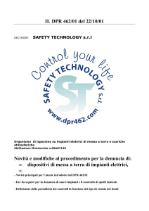 Guida completa dpr462 - Safety Technology Srl