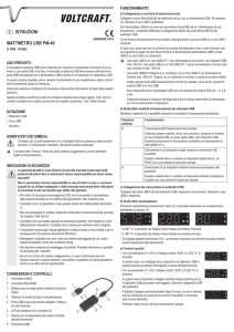 istruzioni wattmetro usb pm-40