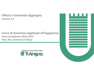 Prezzo - Università degli Studi di Roma "Tor Vergata"