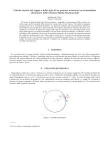 Calcolo teorico del raggio e dello spin di un protone