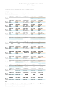 Calendario 3. anno AJ 1. sem. 16-17