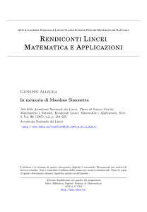 In memoria di Massimo Simonetta - bdim: Biblioteca Digitale Italiana