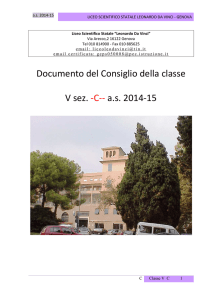 as 2014-15 - home - [liceo scientifico statale leonardo da vinci]