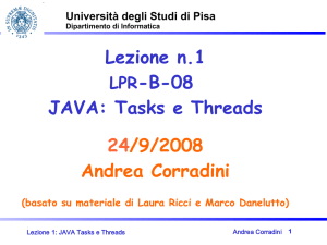 Tasks e threads in Java