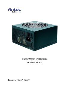 earthwatts 650green alimentatore manuale dell`utente