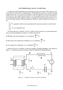 passaggio dalla teoria dei campi alla teoria dei circuiti