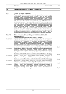 Sezione Opere da elettricista - Camera di Commercio di Forlì