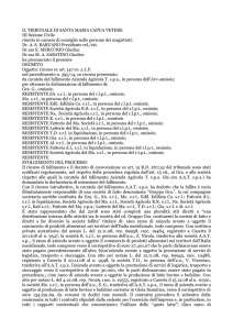 Tribunale di Santa Maria Capua Vetere 15 gennaio 2015 (2)