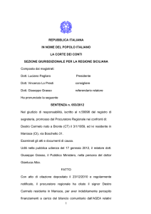 Sezione giurisdizionale per la Regione siciliana