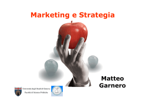 Marketing e Strategia
