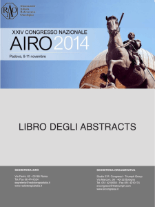 FILE PDF - Congressi AIRO