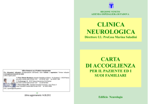 clinica neurologica - Azienda Ospedaliera di Padova