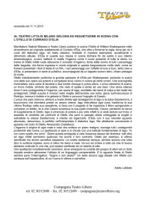 recensito.net 11.11.2015 - Compagnia Corrado d`Elia