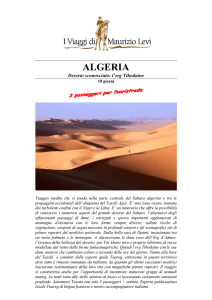 algeria - I Viaggi di Maurizio Levi