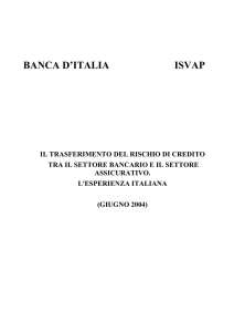 BANCA D`ITALIA ISVAP