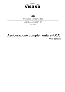 Assicurazione complementare (LCA) CC