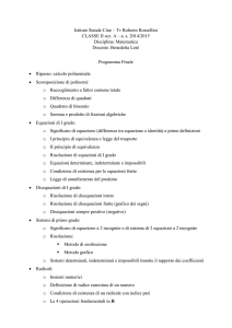 as 2014/2015 Disciplina: Matematica Docente: Benedetta L - cine-tv