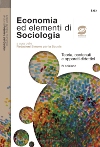 Economia ed elementi di Sociologia